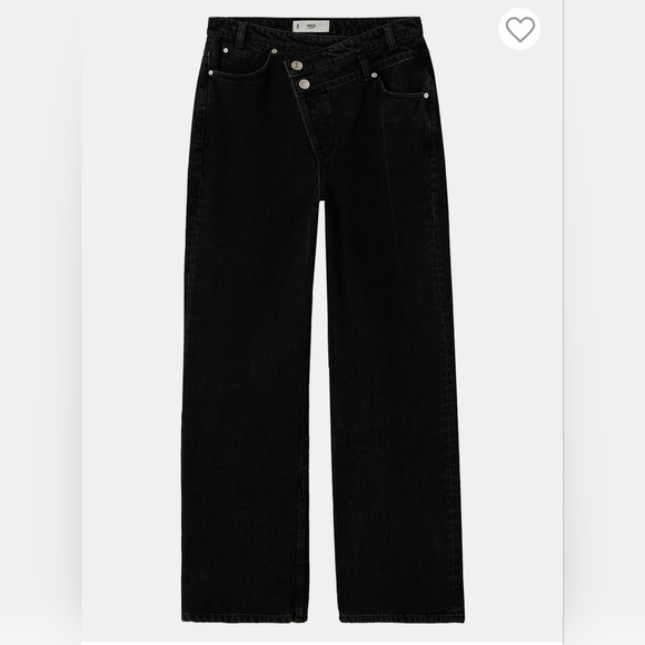 Mango Straight Fit High Waisted Jeans with Tag attached - Picture 3 of 4